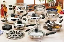 Photo of dishes in the kitchen