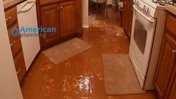 Flooded kitchen photo