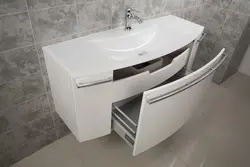 Cabinet With Sink For A Small Bathroom Photo