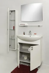 Cabinet with sink for a small bathroom photo