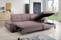 Большие раскладные диваны для гостиной фото