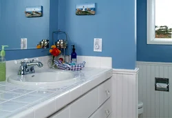 Водостойкая краска для ванной комнаты фото