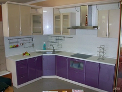 Photo of a kitchen with combined facades photo