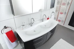 Bathtub with sink included photo