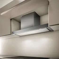 Built-In Kitchen Hood With Ventilation Outlet Photo