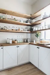 Photo of kitchen with lower cabinets photo