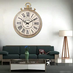 Large wall clock for living room photo