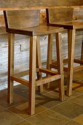 Wooden chairs photo for the kitchen