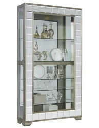 Kitchen display case for dishes photo