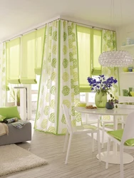 Curtains For Green Kitchen Photo Design