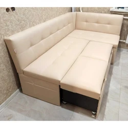 Kitchen sofas with sleeping place photo