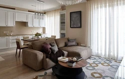 Living Room Design 34 Sq M