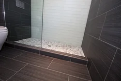 Shower Tray In The Bathroom Photo Design