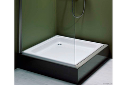 Ванна бөлмесінің фото дизайнындағы душ науасы