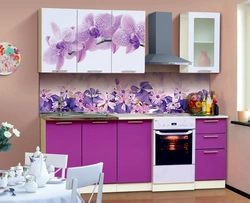 Kitchen Fronts With Flowers Photo