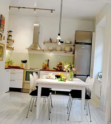 How To Arrange A Table In The Kitchen Photo