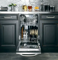 Отдельностоящая Посудомоечная Машина На Кухне Фото