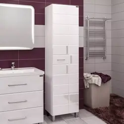 Пеналы для ванной комнаты напольные фото
