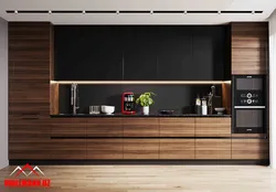 Wood-look plastic kitchens photo