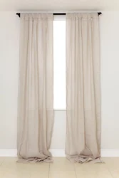 Linen tulle for bedroom photo