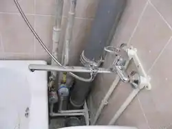 Open Pipes In The Bathroom Design