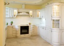 Photo of a classic kitchen with a pencil case