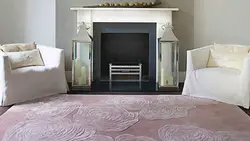 Светлые ковры в гостиную фото