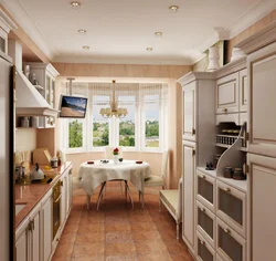 Кухни из двух комнат фото