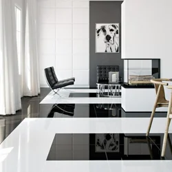 Glossy Tiles In The Kitchen Photo