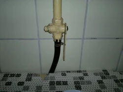 Gas tap in the kitchen photo