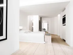 Bedroom Design With White Laminate