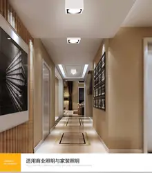 Ceiling in a narrow hallway photo
