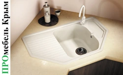 Stone sinks for kitchen dimensions photo