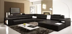 Large Corner Sofa In The Living Room Photo