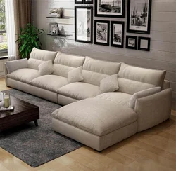 Large Corner Sofa In The Living Room Photo