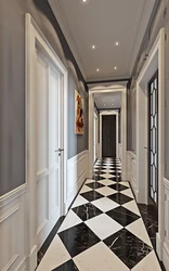 White Tiles In The Hallway Photo