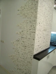 Kitchen design with gypsum tiles