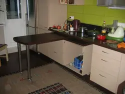 Стол На Кухню Встроенный Фото