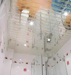 Aluminum Ceiling Photo In The Bath