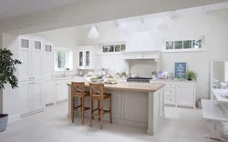 White island in the kitchen photo