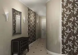 How to glue wallpaper in the hallway photo