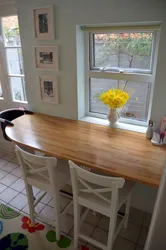 Table Window Sill In A Small Kitchen Photos With Your Own