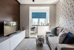 Design Of A Small Apartment 40 Sq M 2 Rooms