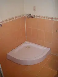 Фота ванныя з керамічнымі паддонамі