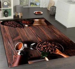 Round Carpet In The Kitchen Photo