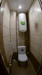 Фота туалета ў кватэры з бойлерам