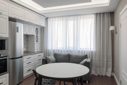 Color Of Curtains For White Kitchen Photo