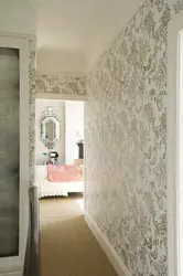 Non-Woven Wallpaper In The Hallway Interior