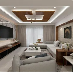 Living Room Design Ceiling Square