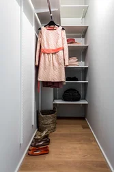 Photo of a storage room in an apartment in the hallway